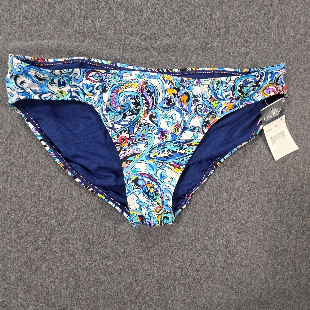 Lauren Ralph Lauren Women Multicolor Beach Hipster Swim Bottom Size 6 NWT